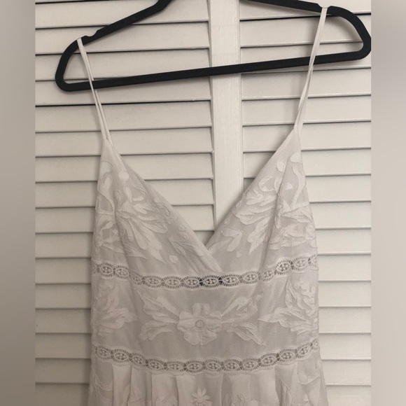 Sea New York Pleated Empire Crochet Midi Dress, 8 - Picture 6 of 13